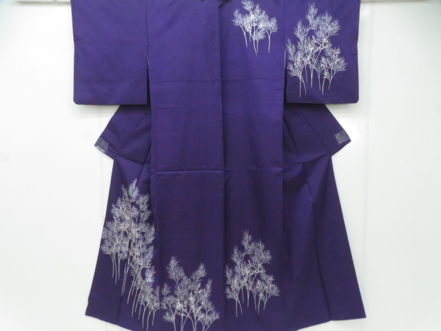 Houmongi Kimono Synthetic fiber